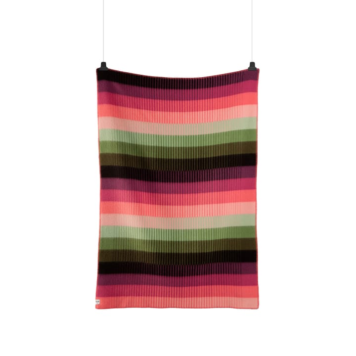 Åsmund gradient Decke 135x200 cm - Pink-green - Røros Tweed