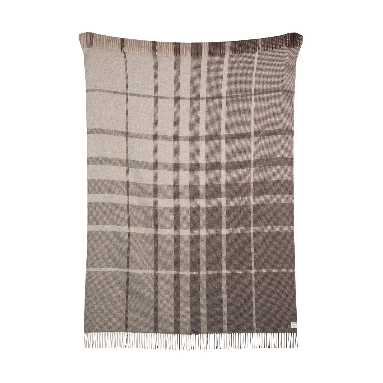 Filos Decke 145x220 cm, Grey Røros Tweed