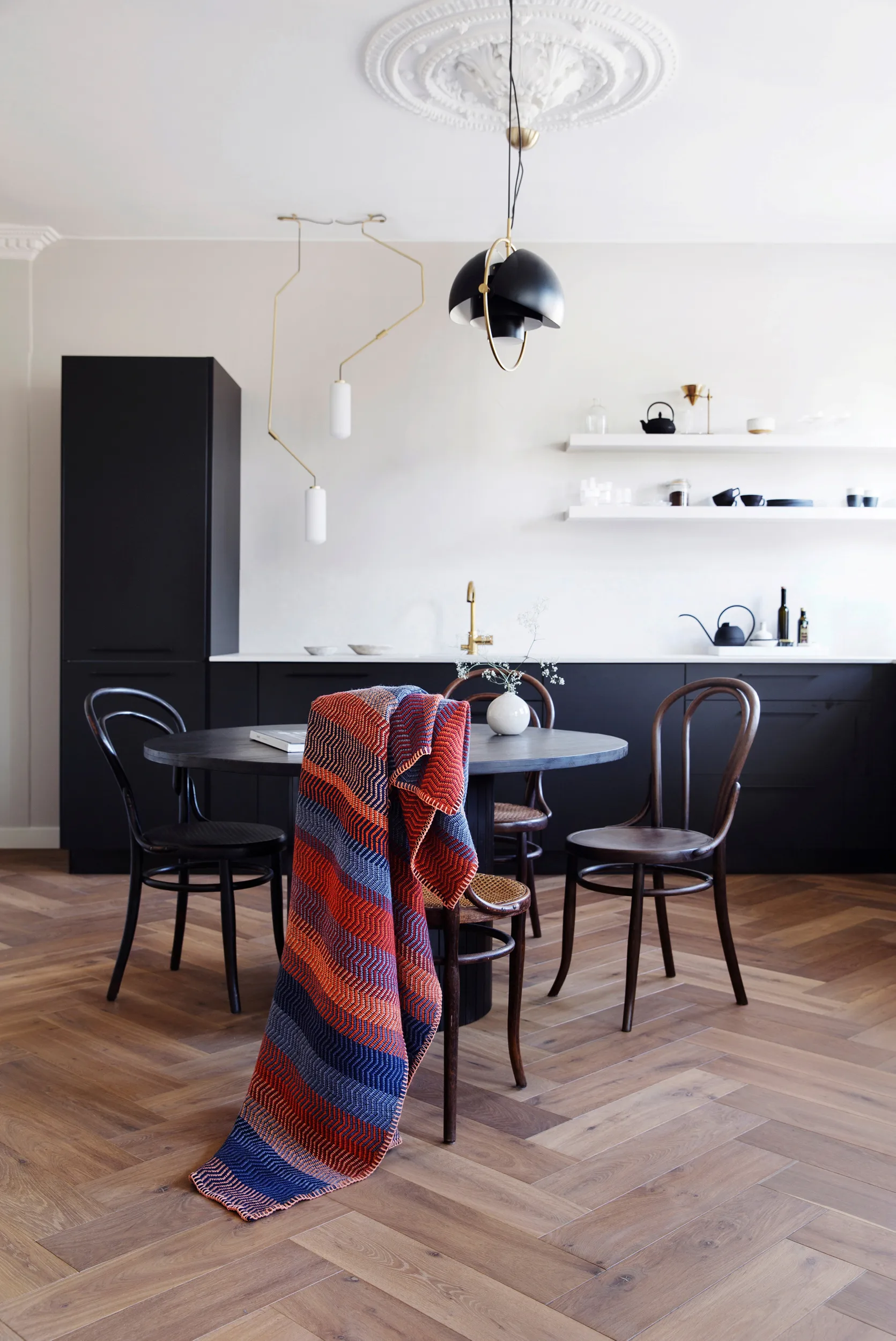 Fri Decke 150x200 cm, Late fall Røros Tweed