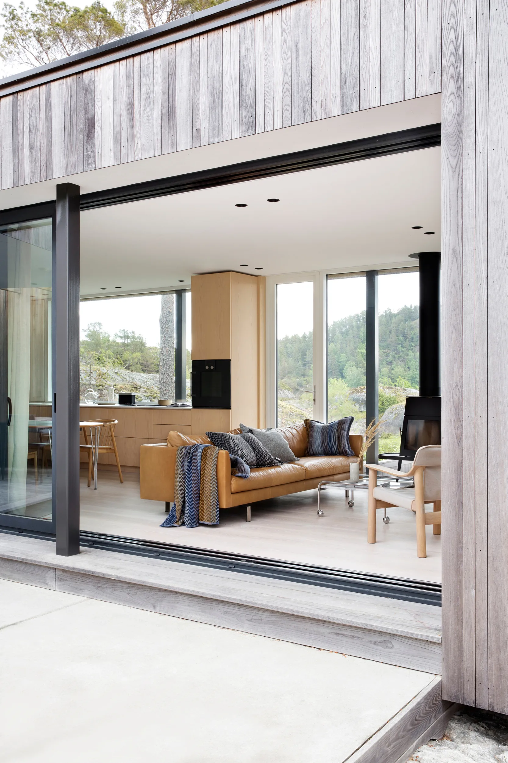 Fri Decke 150x200 cm, November view Røros Tweed