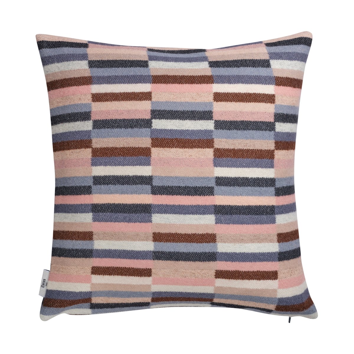 Røros Tweed Ida Kissen 50x50 cm Rosa blue
