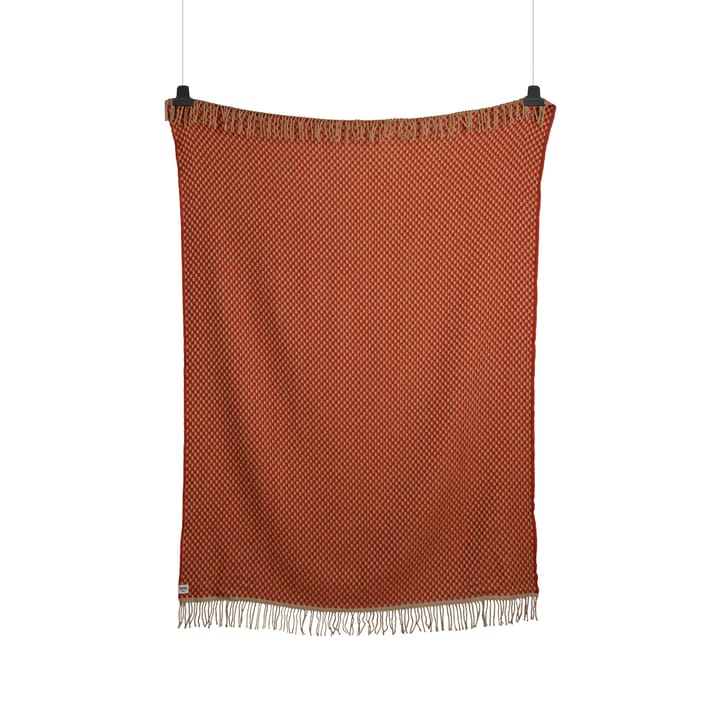 Isak Decke 150x210 cm - Red sumac - Røros Tweed