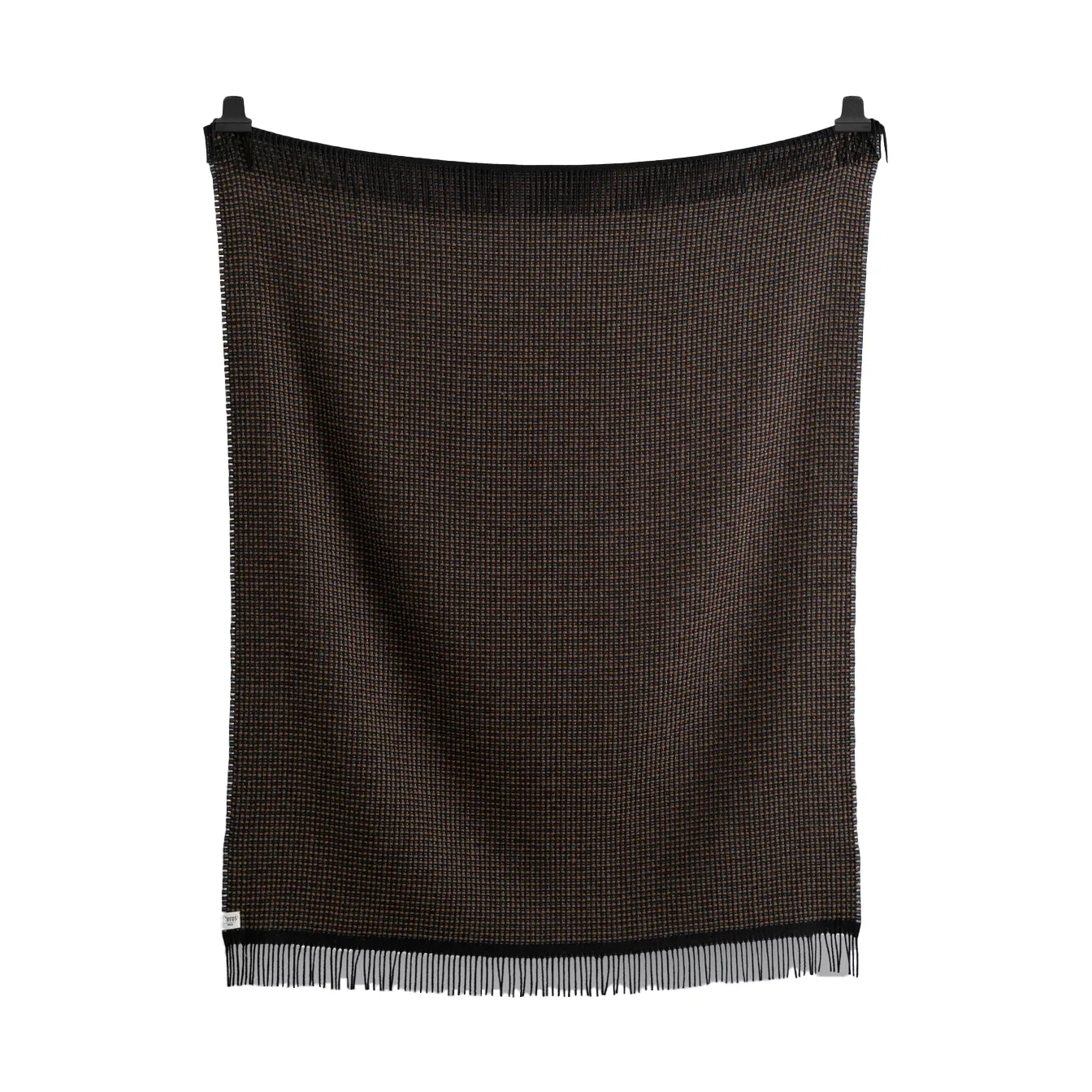 Lofoten Decke 150x210 cm, Blue-mule Røros Tweed