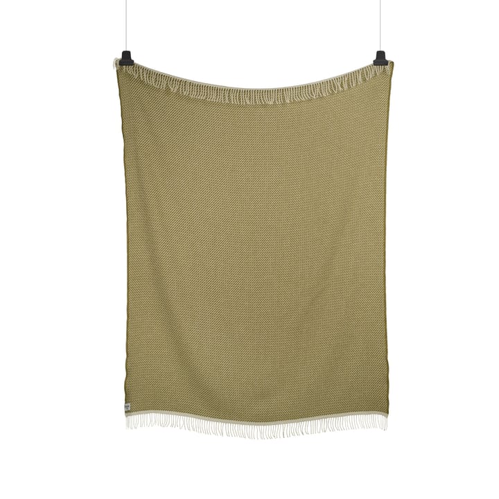 Mello Decke 150x210 cm - Leaf green - Røros Tweed
