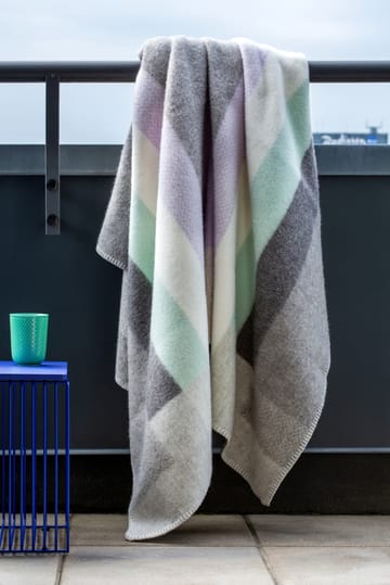 Mikkel Decke 135x200 cm - Grey - Røros Tweed
