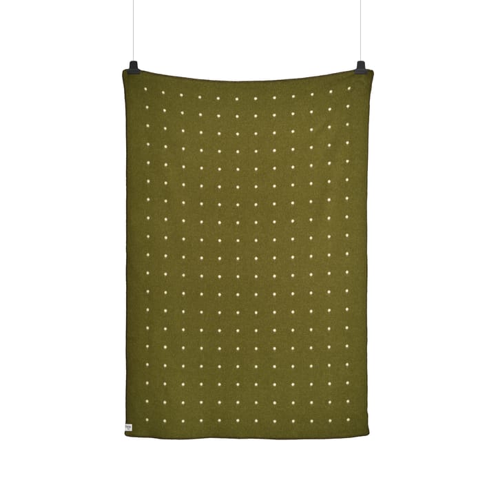 Pastille Decke 135x200 cm - Green moss - Røros Tweed