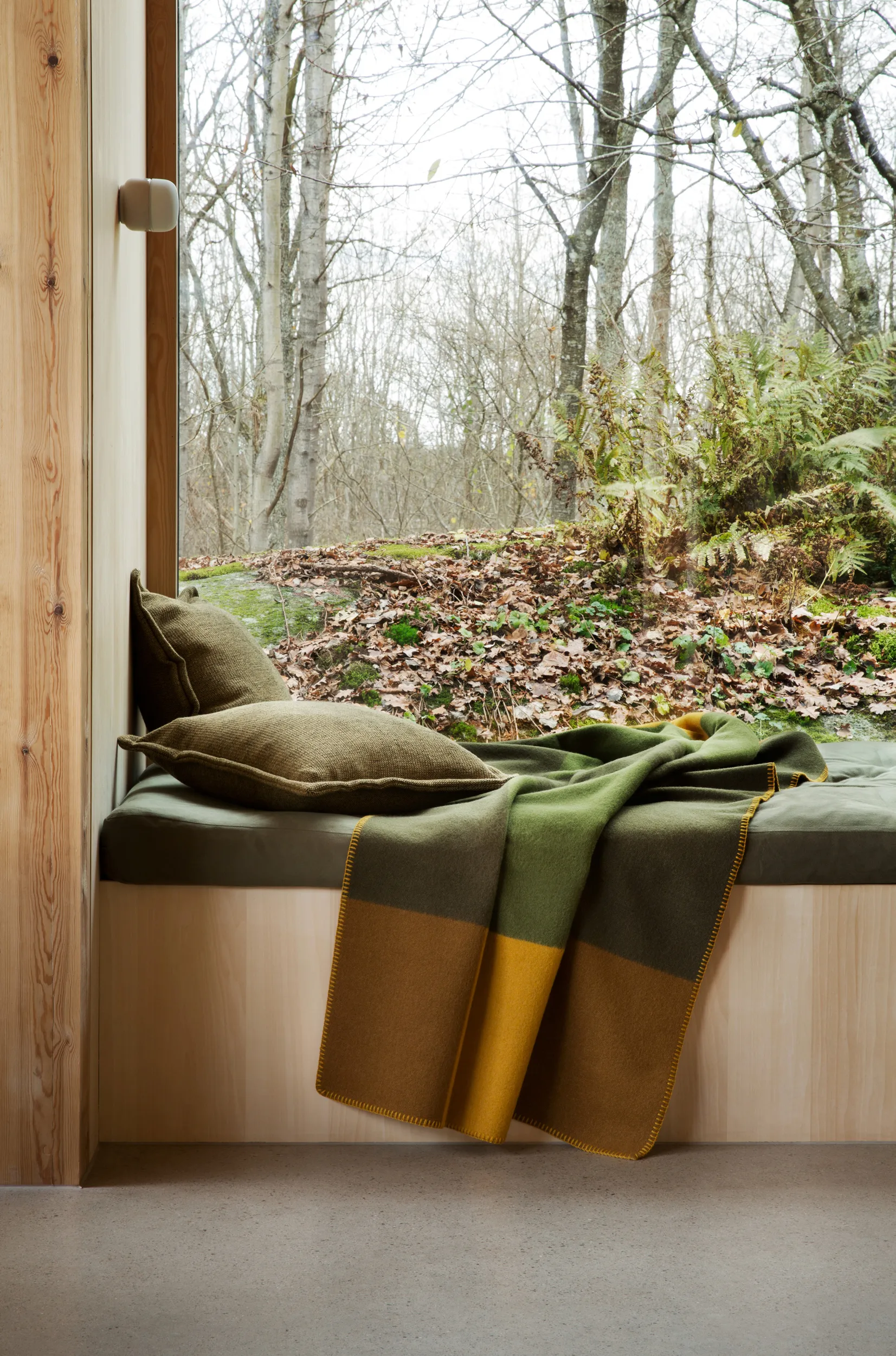 Syndin Decke 135x200 cm, Moorland Røros Tweed