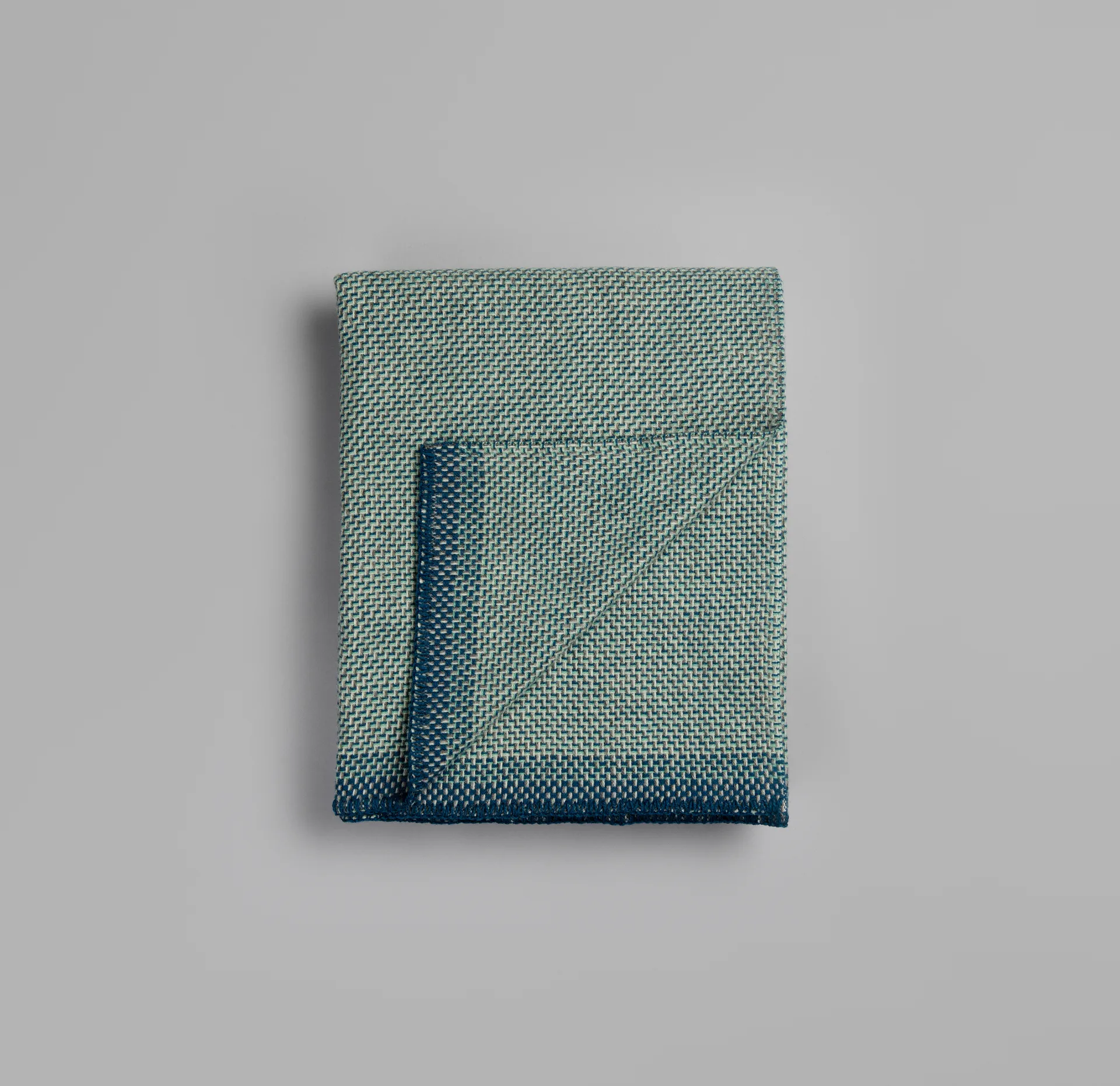 Una Decke 150x200 cm, Blue Røros Tweed