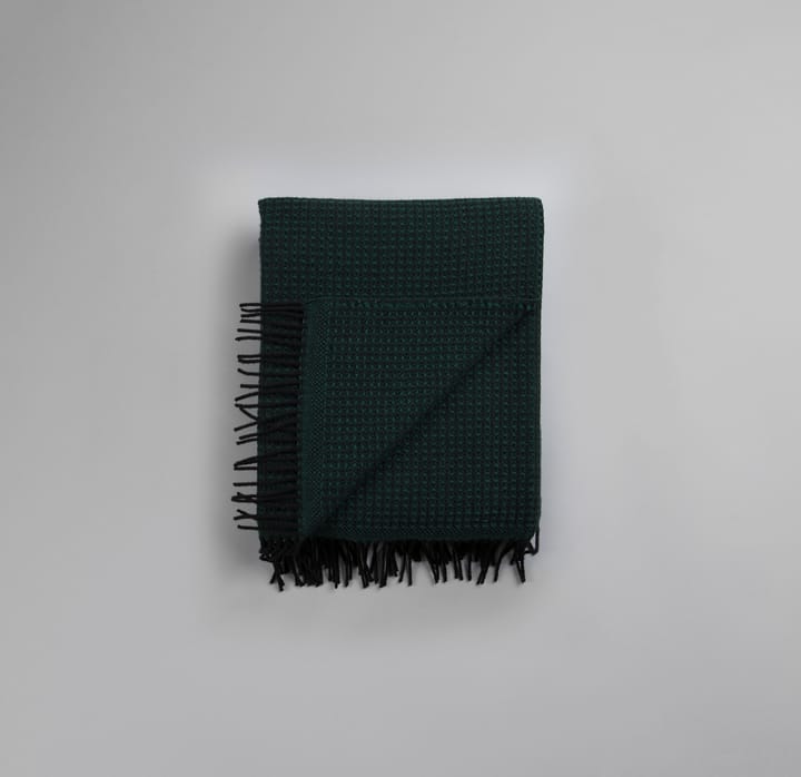 Vega Decke 150x210 cm - Dark green - Røros Tweed