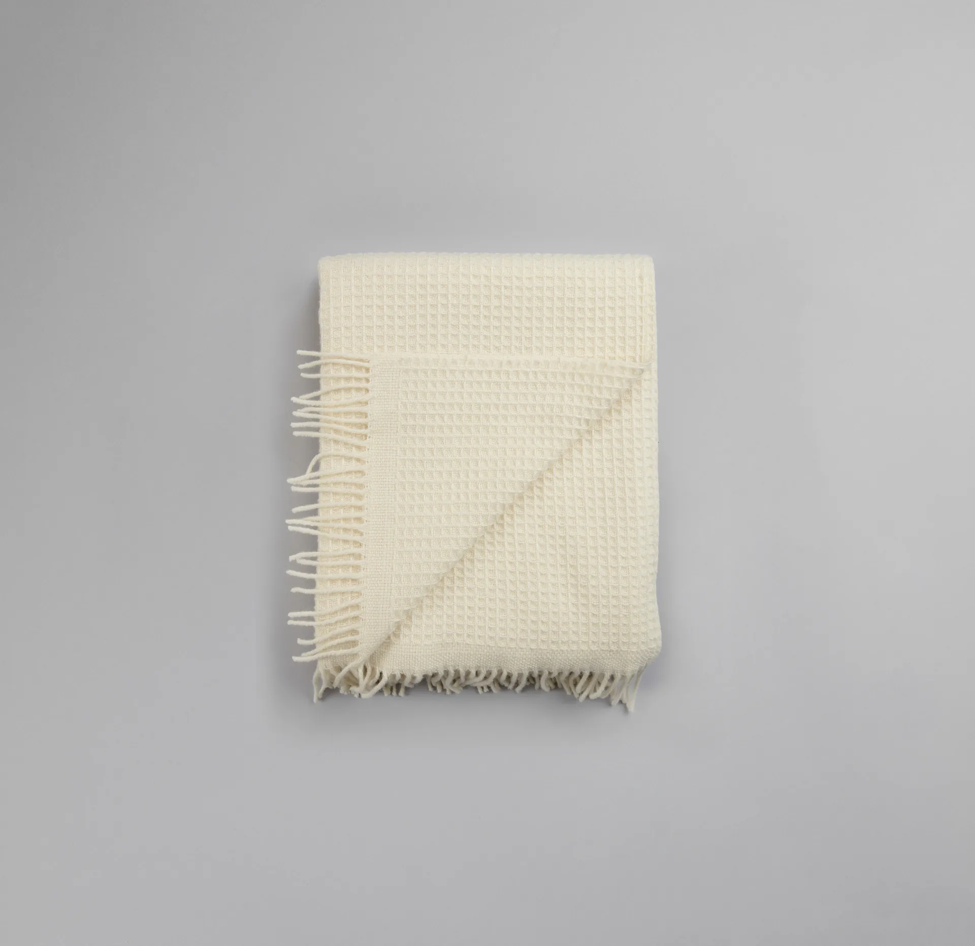 Vega Decke 150x210 cm, Natural Røros Tweed