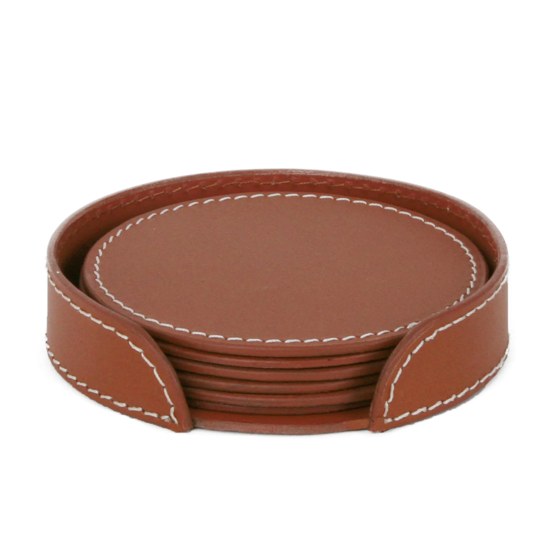 Ørskov Glasuntersetzer 6er Pack, Cognac Ørskov