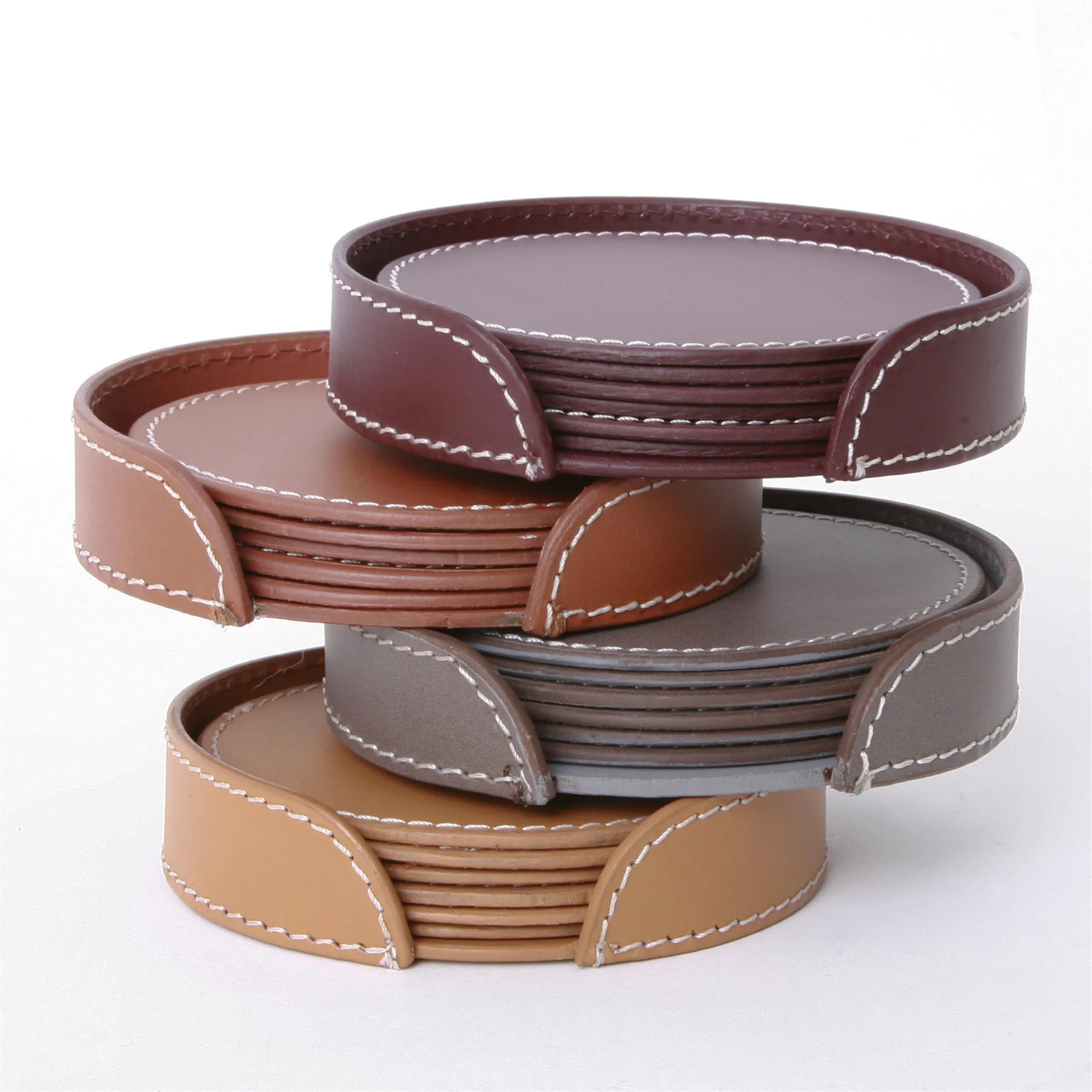 Ørskov Glasuntersetzer 6er Pack, Cognac Ørskov