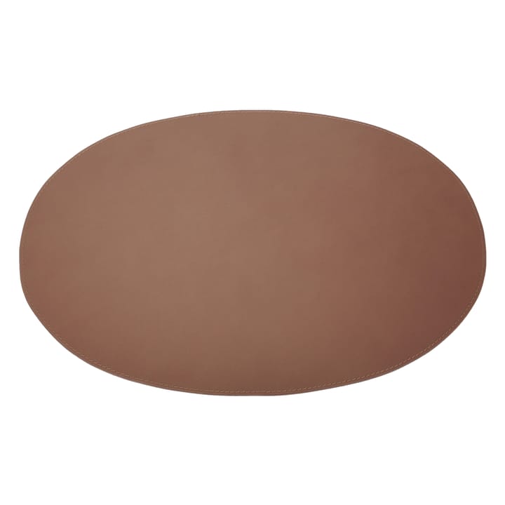 Ørskov Platzdecke Leder oval - Cognac - Ørskov