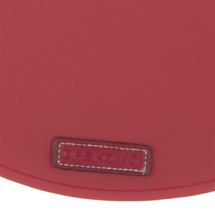 Rubber Platzdecke rund, Rot Ørskov