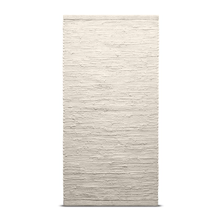 Cotton Teppich 140 x 200cm - Desert white (weiß) - Rug Solid