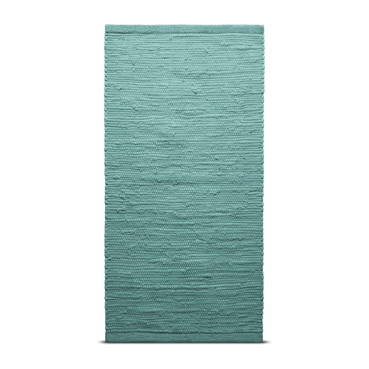 Cotton Teppich 140 x 200cm - Dusty jade (minzgrün) - Rug Solid