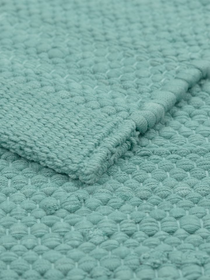 Cotton Teppich 140 x 200cm - Dusty jade (minzgrün) - Rug Solid