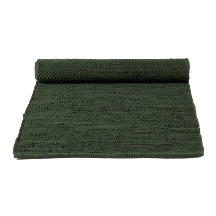 Cotton Teppich 140 x 200cm - Guilty green (grün) - Rug Solid