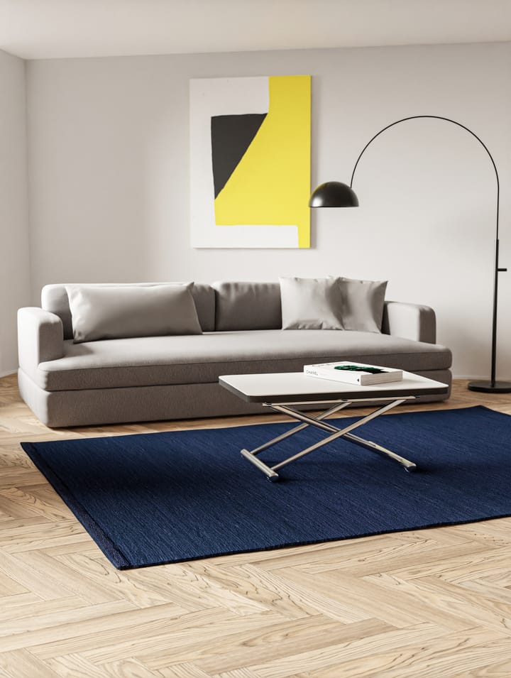 Cotton Teppich 170 x 240cm, Blueberry Rug Solid