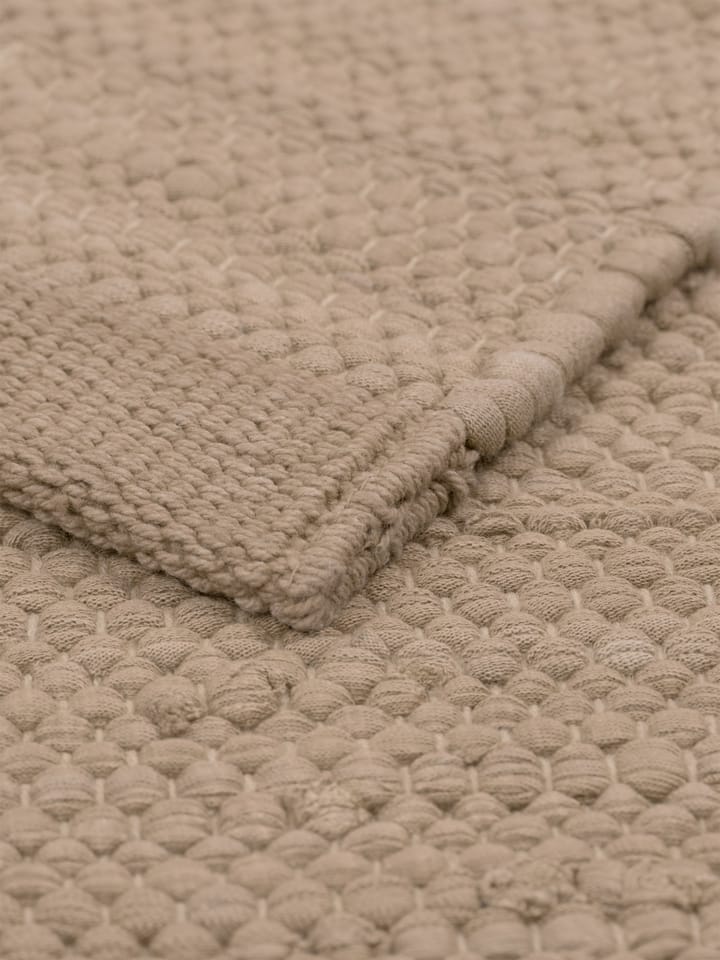 Cotton Teppich 170 x 240cm - Nougat - Rug Solid