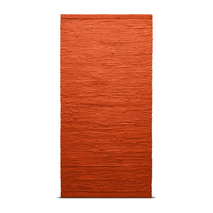 Cotton Teppich 170 x 240cm - Solar orange (orange) - Rug Solid