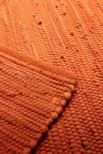 Cotton Teppich 170 x 240cm - Solar orange (orange) - Rug Solid