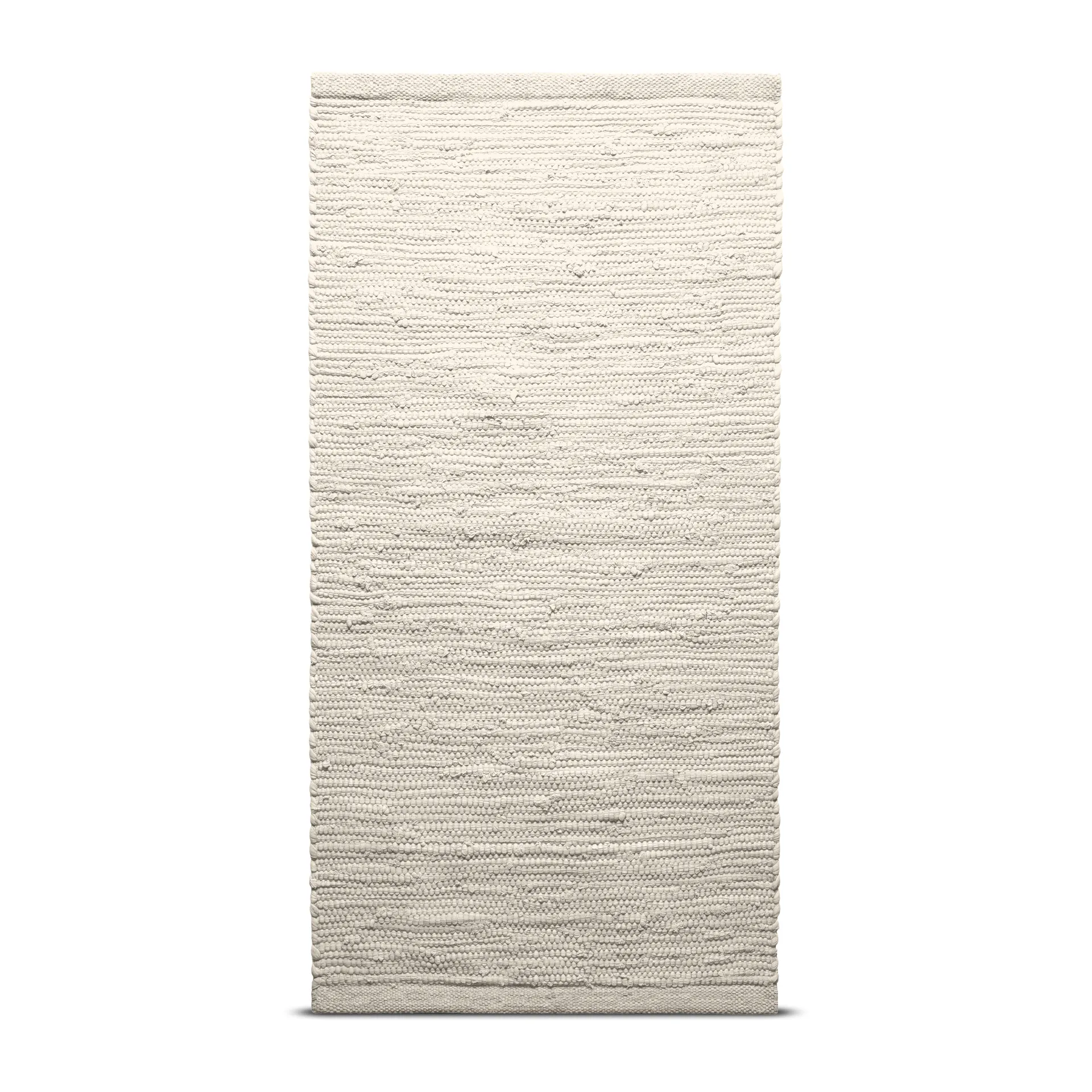 Cotton Teppich 60 x 90cm, Desert white (weiß) Rug Solid