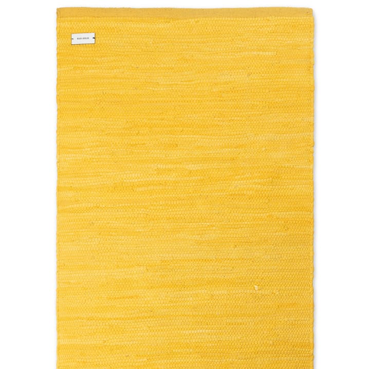 Cotton Teppich 60 x 90cm - Raincoat yellow (gelb) - Rug Solid