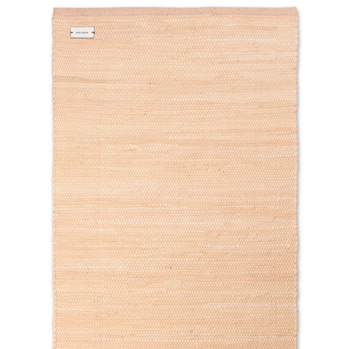 Cotton Teppich 60 x 90cm - Soft peach (orange) - Rug Solid