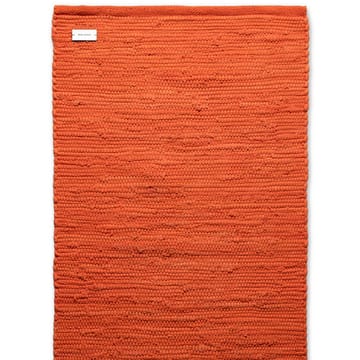 Cotton Teppich 60 x 90cm - Solar orange (orange) - Rug Solid