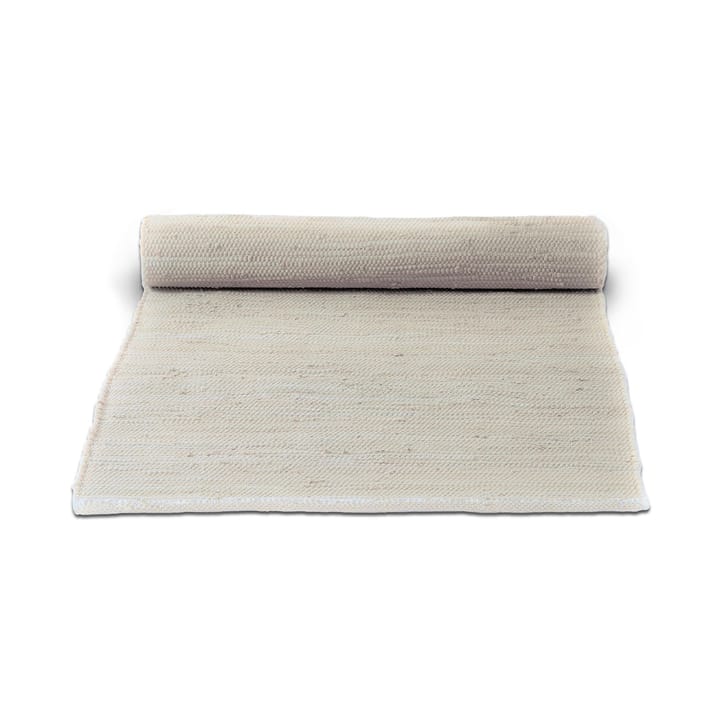 Cotton Teppich 65 x 135cm, Desert white (weiß) Rug Solid