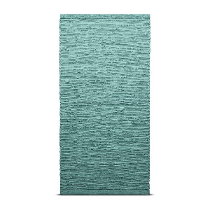 Cotton Teppich 65 x 135cm - Dusty jade (minzgrün) - Rug Solid