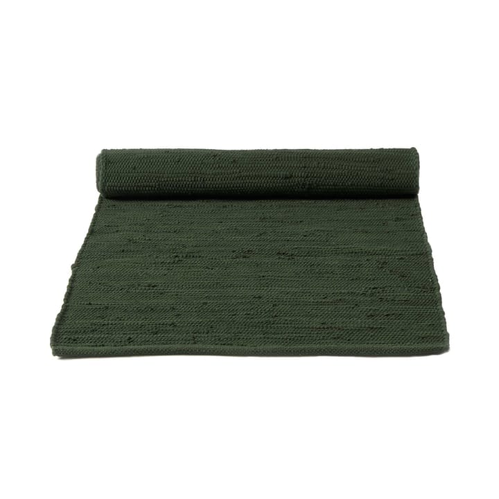 Cotton Teppich 65 x 135cm - Guilty green (grün) - Rug Solid