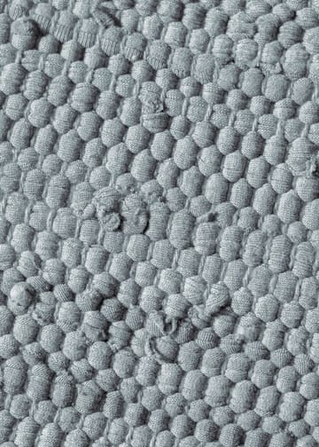 Cotton Teppich 65 x 135cm - Light grey (hellgrau) - Rug Solid
