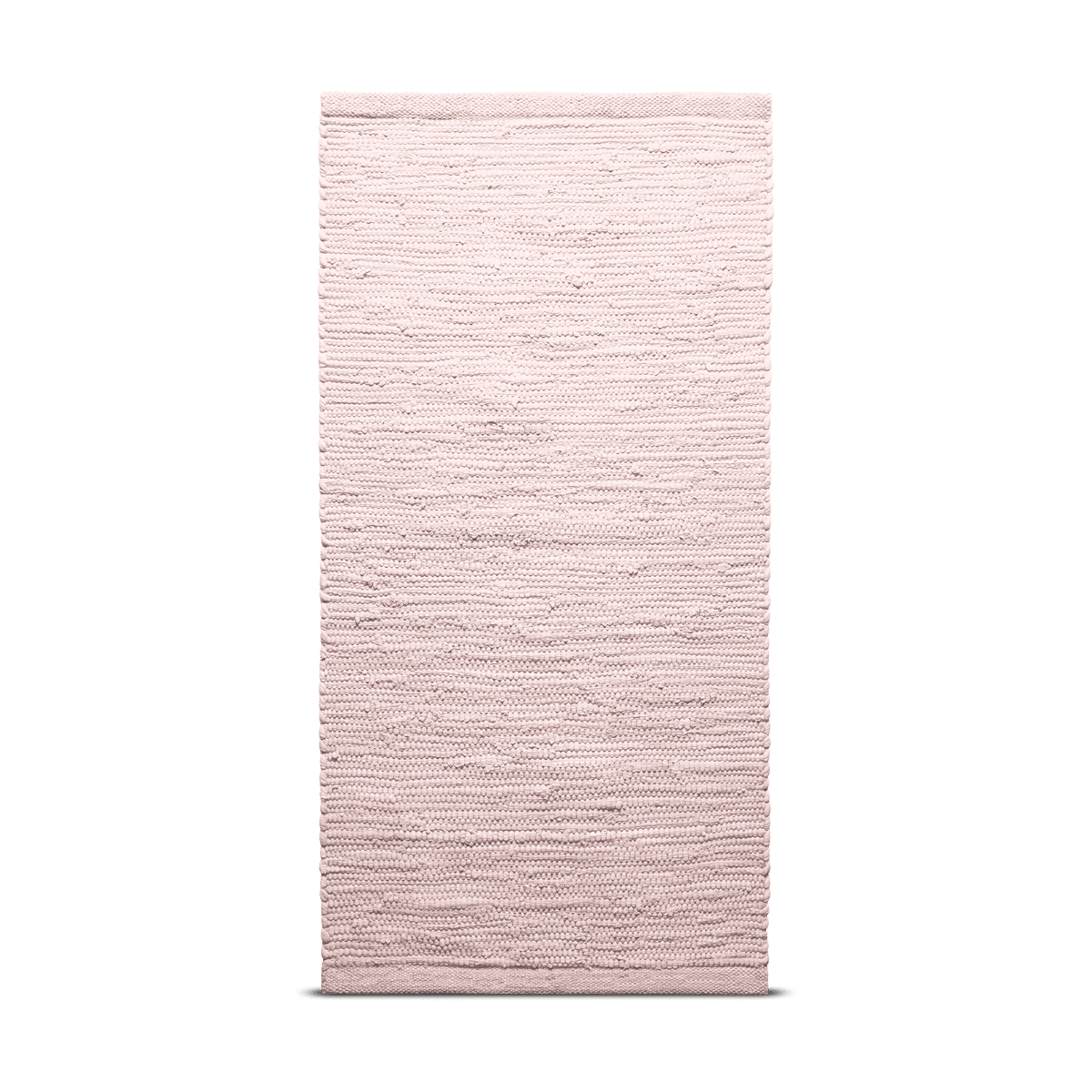 Rug Solid Cotton Teppich 65 x 135cm Milkshake