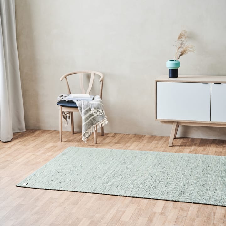 Cotton Teppich 65 x 135cm - Mint - Rug Solid