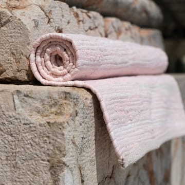 Cotton Teppich 65 x 135cm - Misty rosa (rosa) - Rug Solid