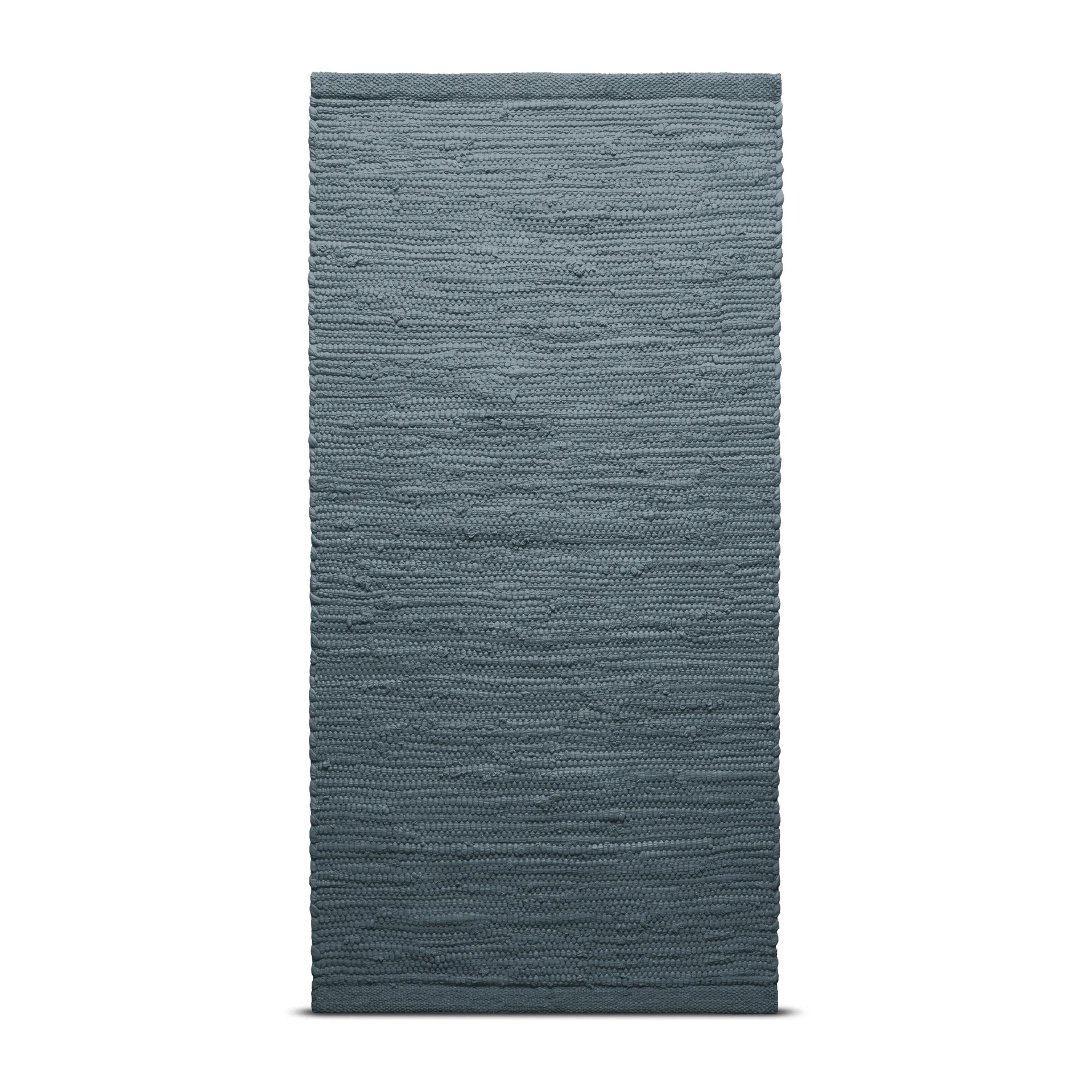 Cotton Teppich 65 x 135cm, Steel grey (grau) Rug Solid