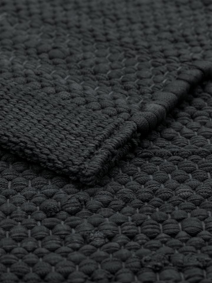 Cotton Teppich 75 x 200cm, Charcoal Rug Solid