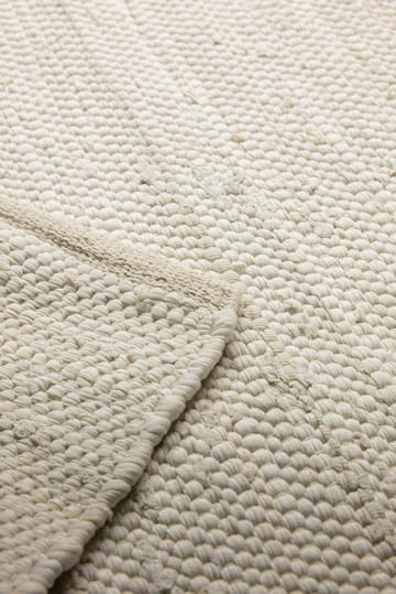Cotton Teppich 75 x 200cm - Desert white (weiß) - Rug Solid