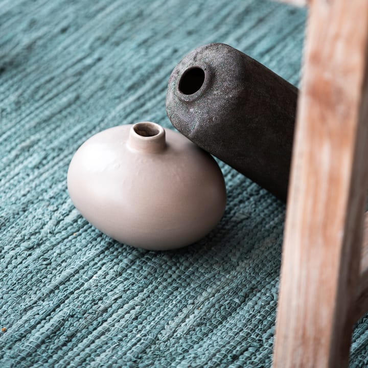 Cotton Teppich 75 x 200cm, Dusty jade (mint) Rug Solid