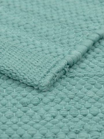 Cotton Teppich 75 x 200cm - Dusty jade (mint) - Rug Solid