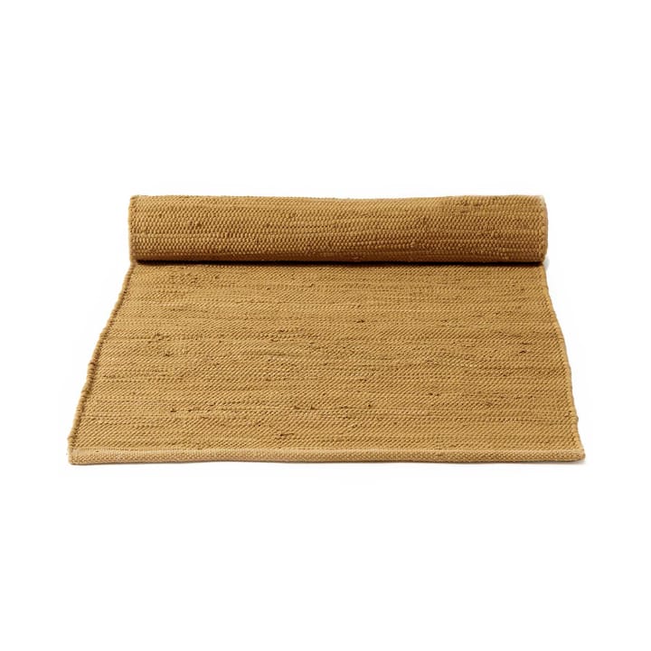 Cotton Teppich 75 x 300cm - Burnished bernstein (gelb) - Rug Solid