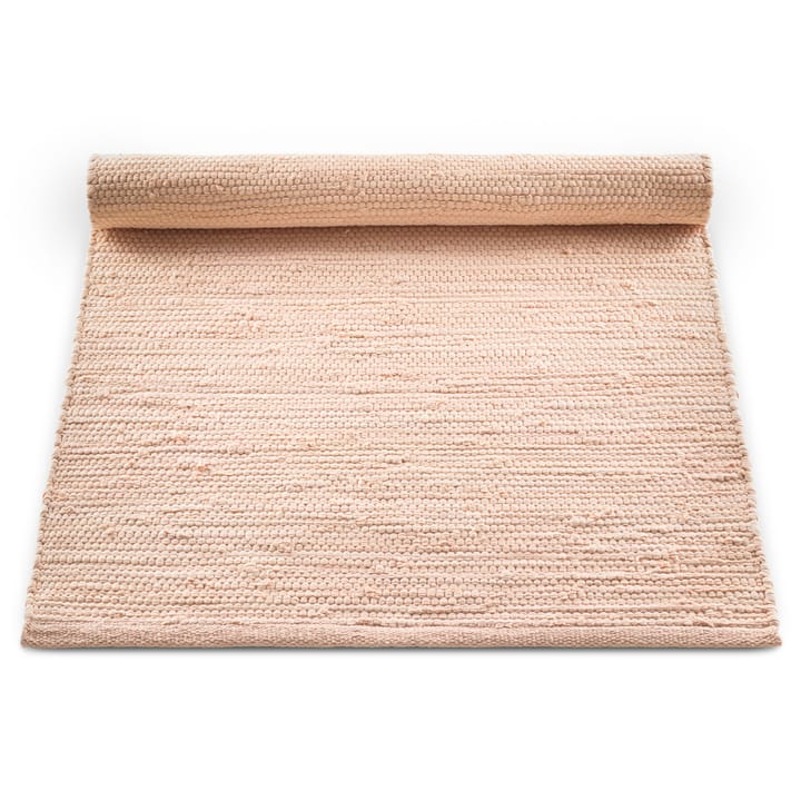 Cotton Teppich 75 x 300cm - Soft Peach (orange) - Rug Solid