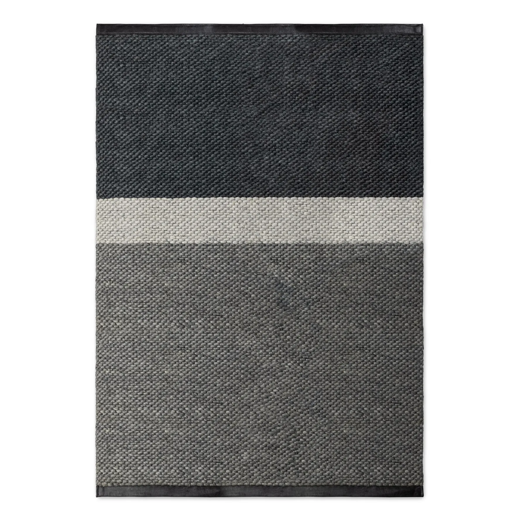 Landscape Wollteppich 140 x 200cm, Gravel Rug Solid