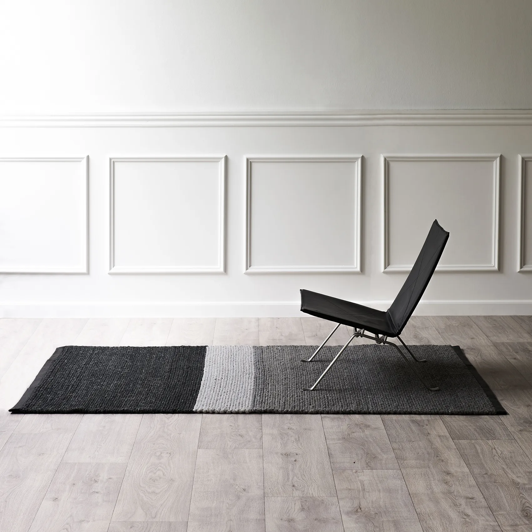 Landscape Wollteppich 140 x 200cm, Gravel Rug Solid