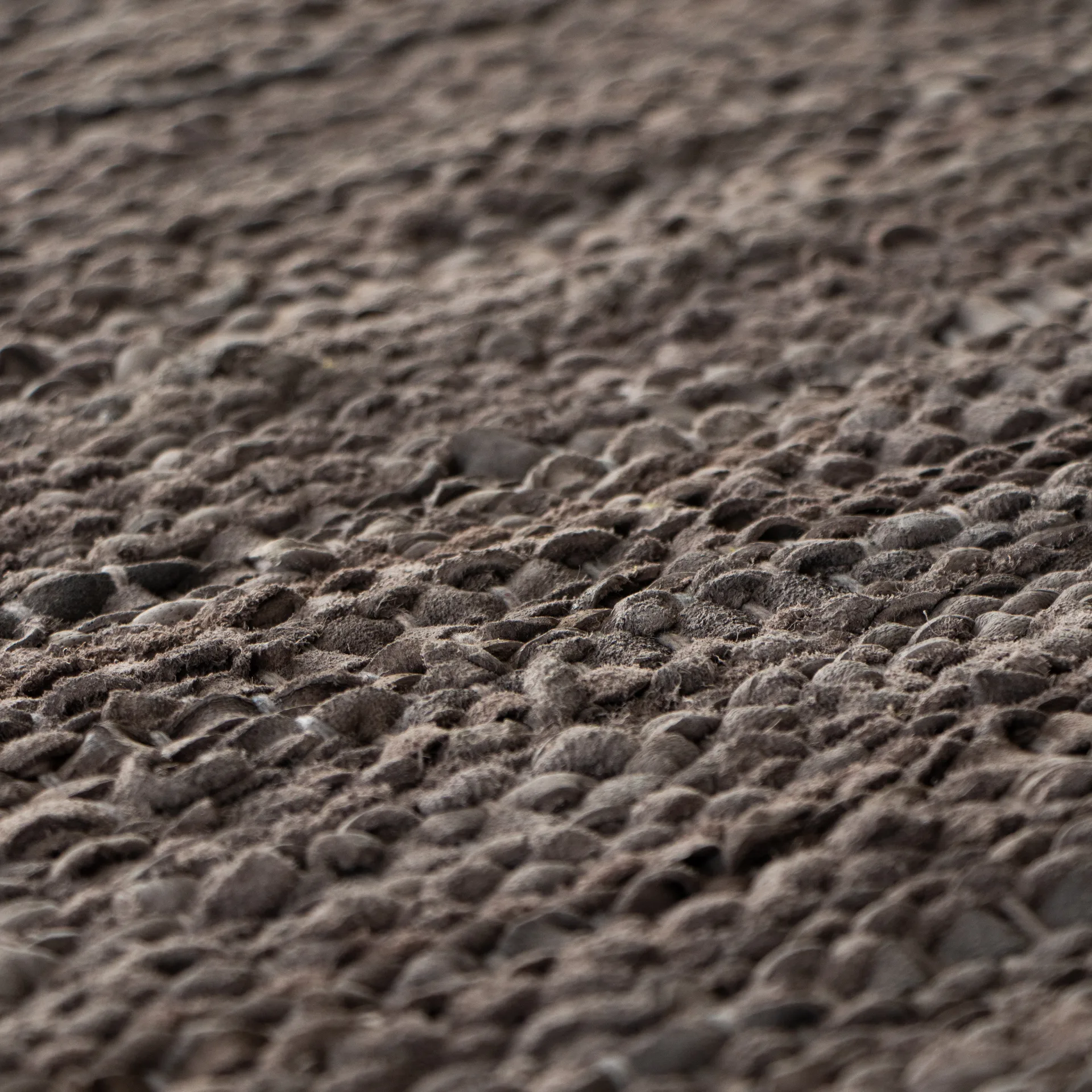 Leather Teppich 60 x 90cm, Wood (braun) Rug Solid