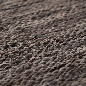 Leather Teppich 60 x 90cm - Wood (braun) - Rug Solid