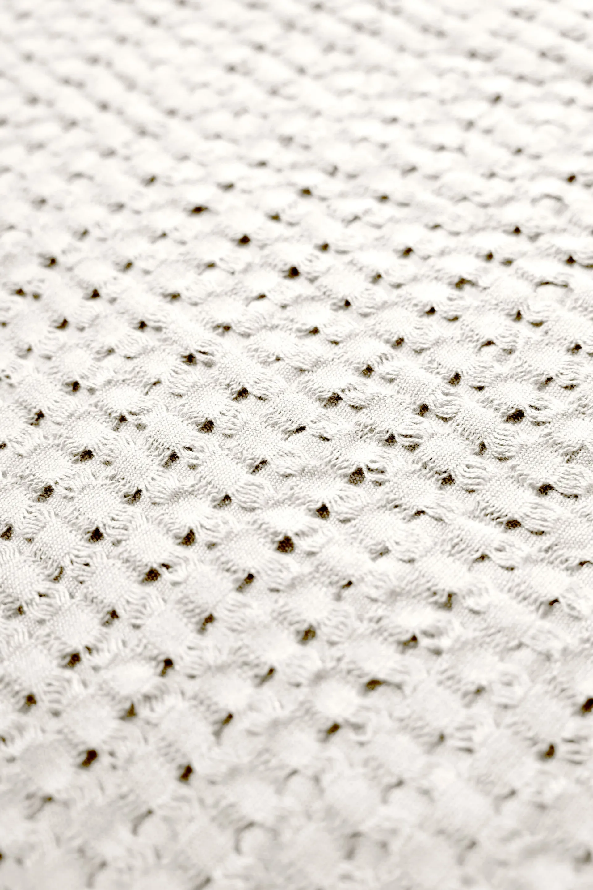 Stockholm Baumwolldecke 130x180cm, Champagne beige Rug Solid