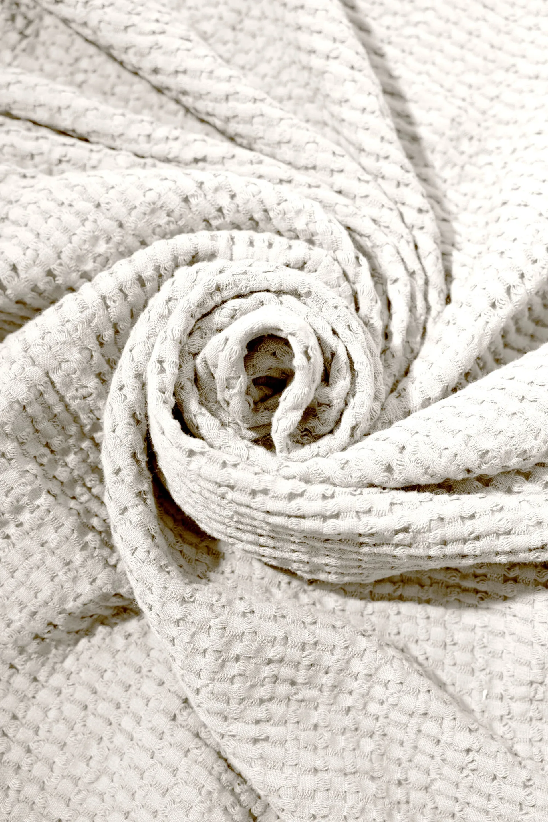 Stockholm Baumwolldecke 130x180cm, Champagne beige Rug Solid